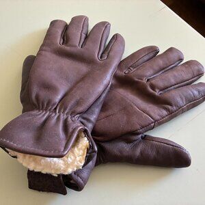 Geier Gloves 204ES LDP Pile Lined Winter Deerskin Driving Gloves (Made in USA)